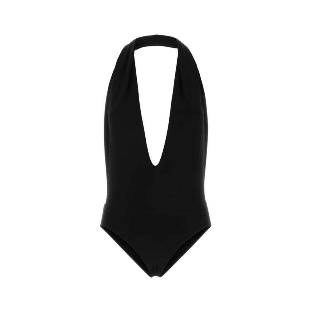 Gucci Women Black Stretch Viscose Swimsuit